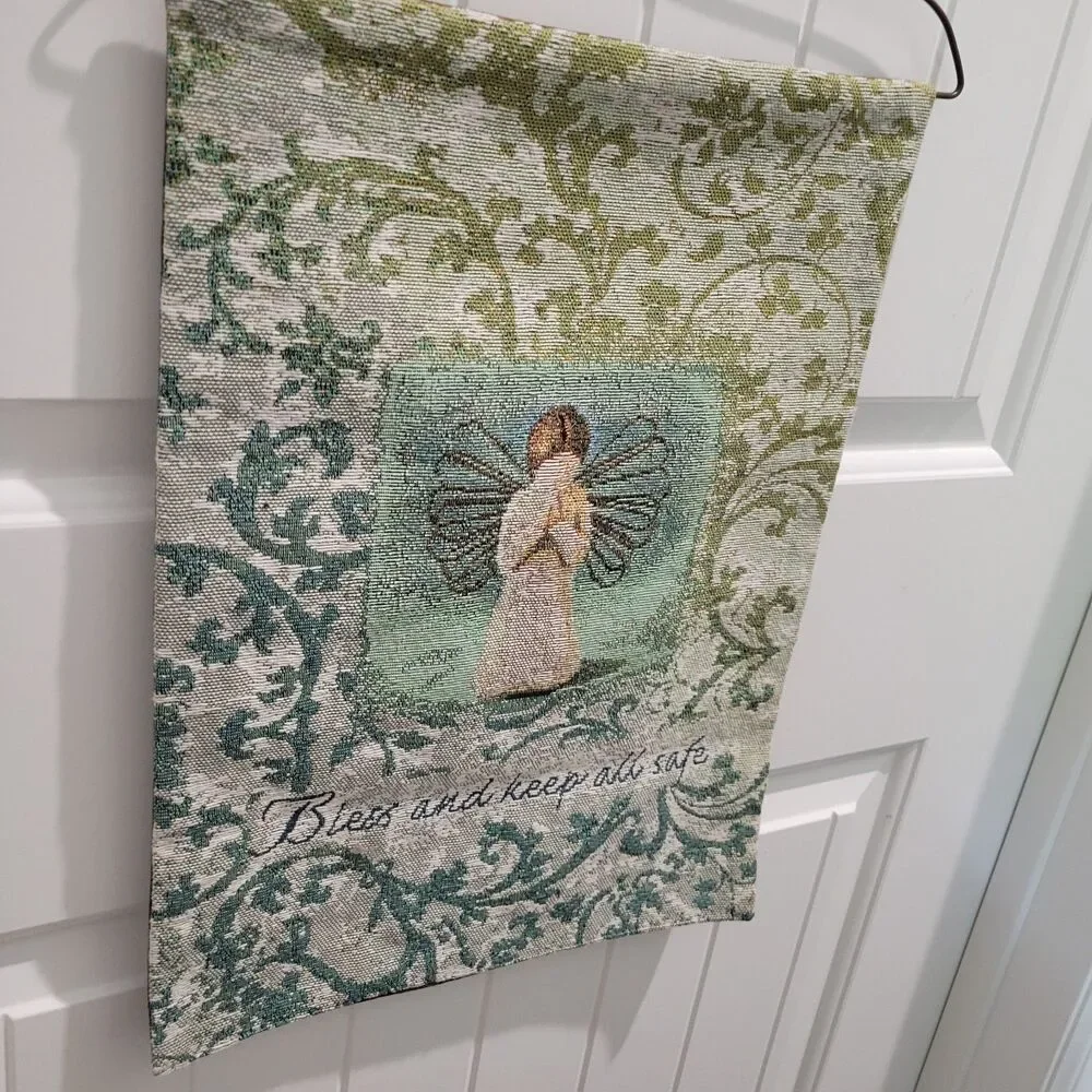 Willow Tree Susan Lordi Prayer Bless Keep Safe Tapestry Ornate Metal Wall Hanger